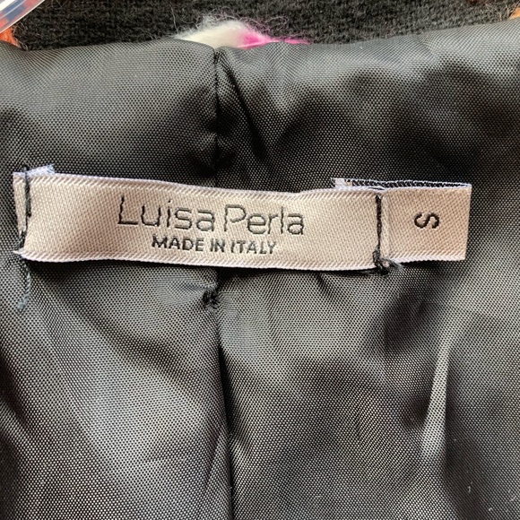Luisa Perla crewel embroidered jacket Size Small - Picture 3 of 7